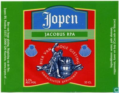 Jopen Jacobus Rye Pale Ale